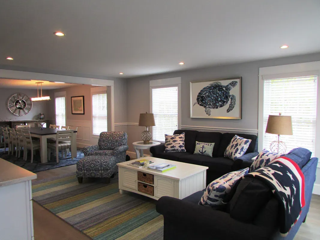 Nantucket Rental, 3 floor home with open concept design